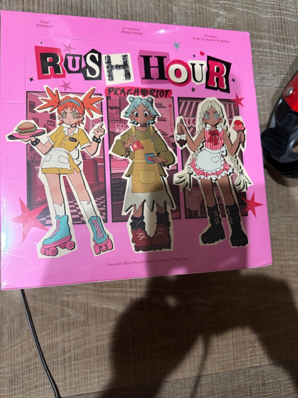 Rush Hour Pink Card & Key Holder Wallet by. 12 design